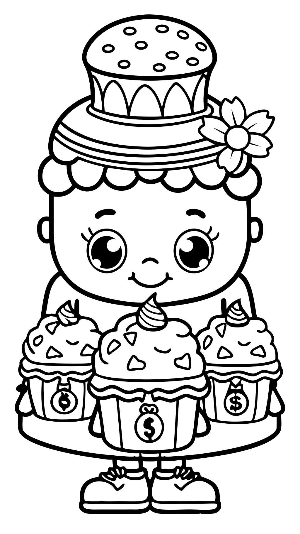 shopkins coloring pages printables